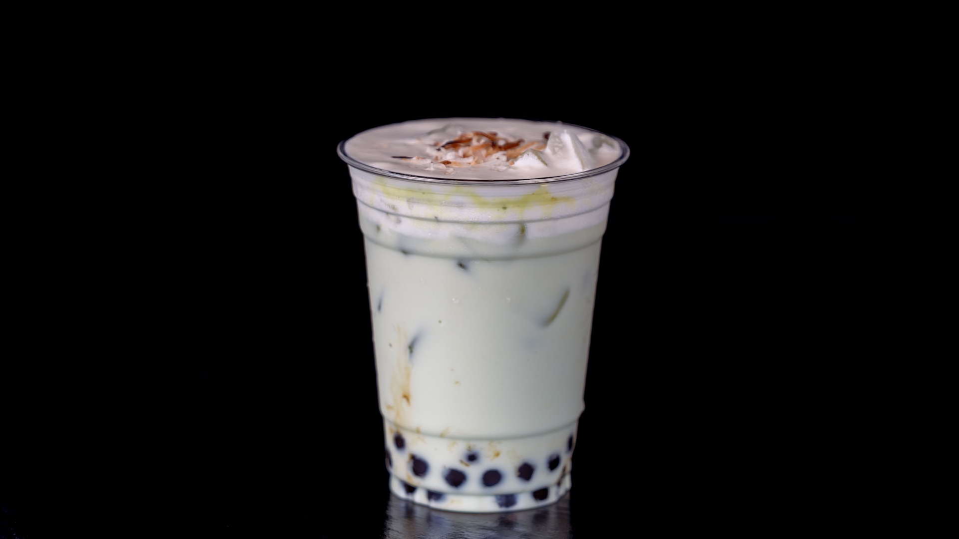 Pandan Milk Tea available at the Disney California Adventure Food...
