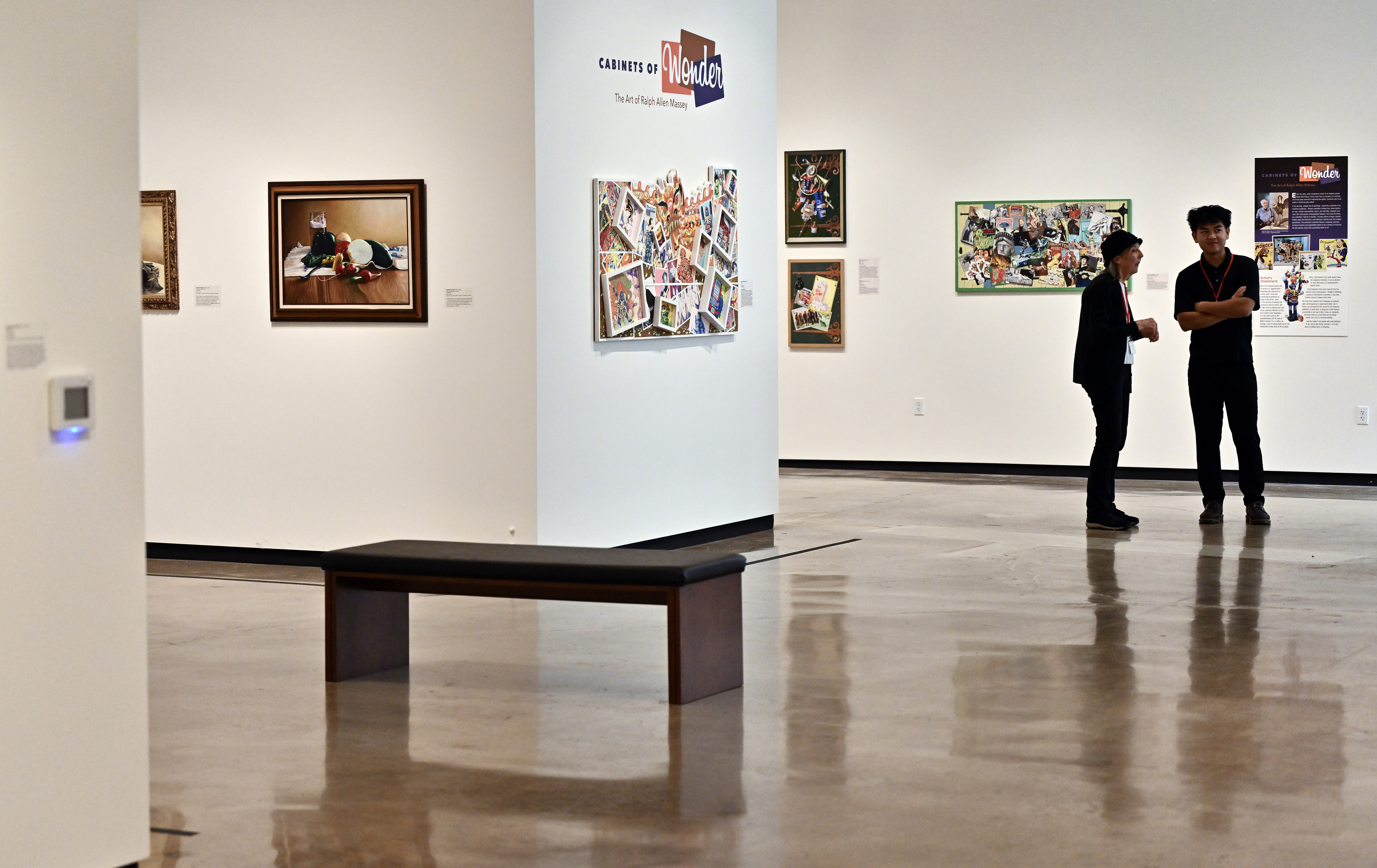 The Hilbert Museum of California Art in Orange, CA, on...