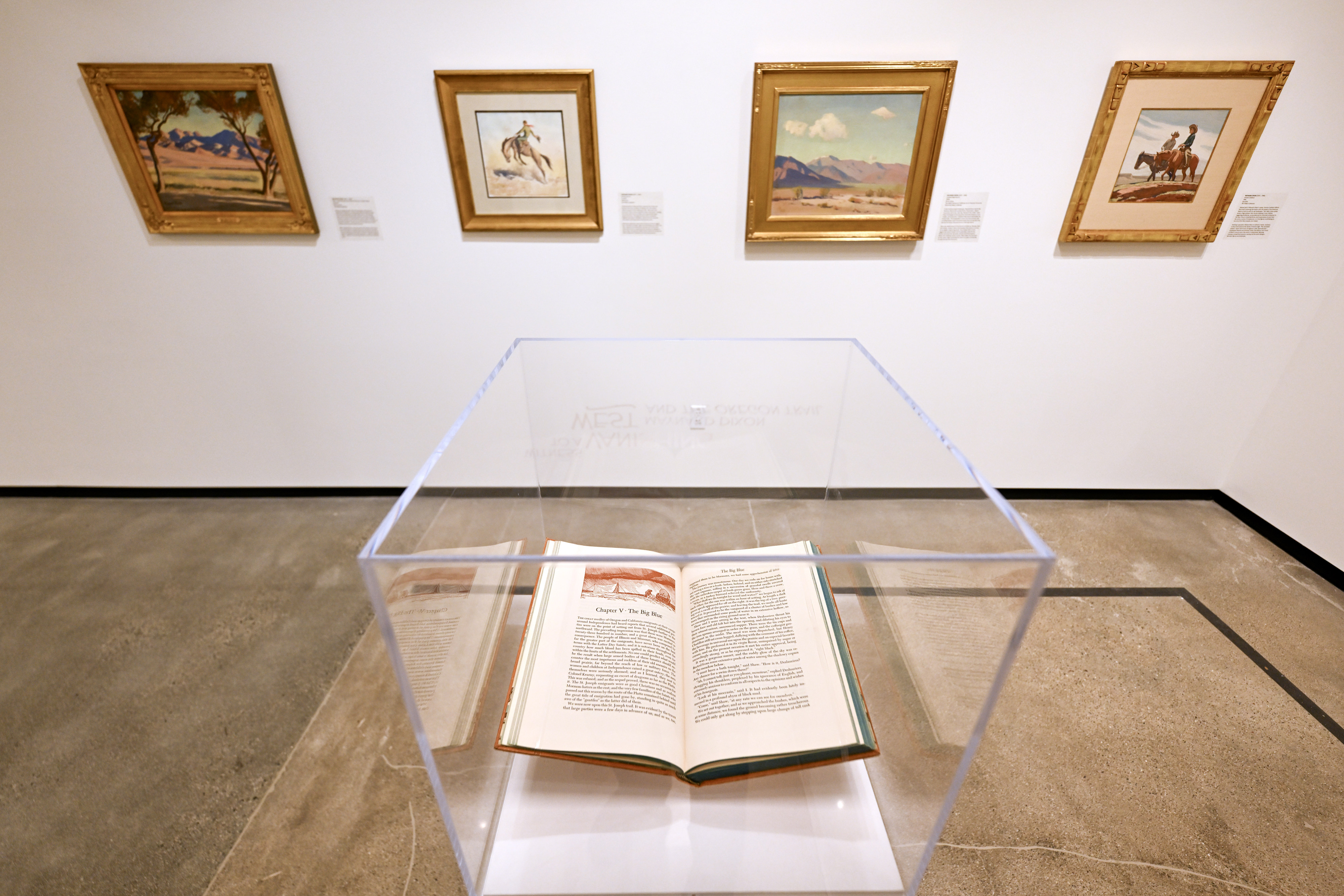 American West artist Maynard Dixon;s artwork with a 1943 edition...