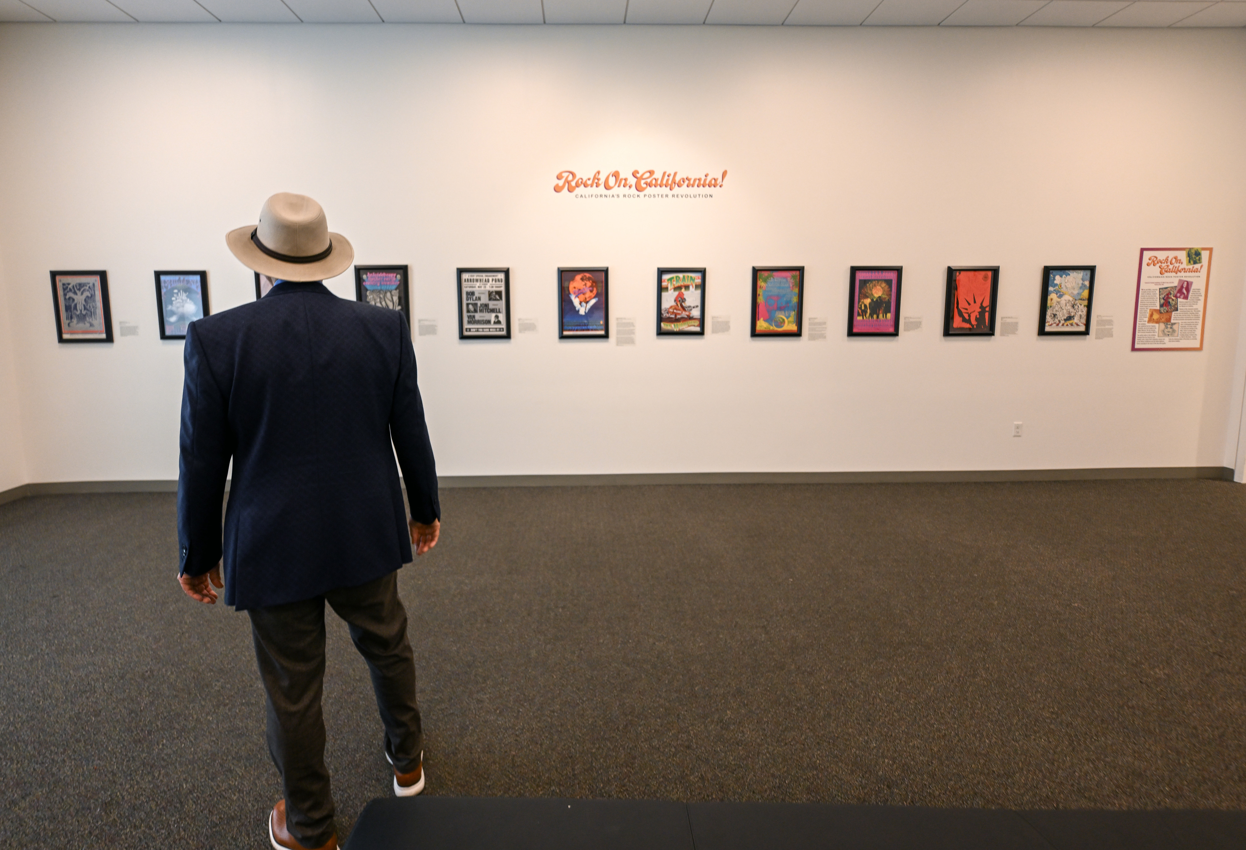 Mark Hilbert chuckles out âRock On, California! Californiaâs Rock Poster...