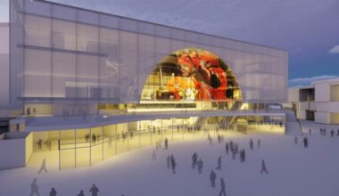 A massive new glass entrance to Honda Center breaks ground, part of $1 billion arena revamp – Orange County Register