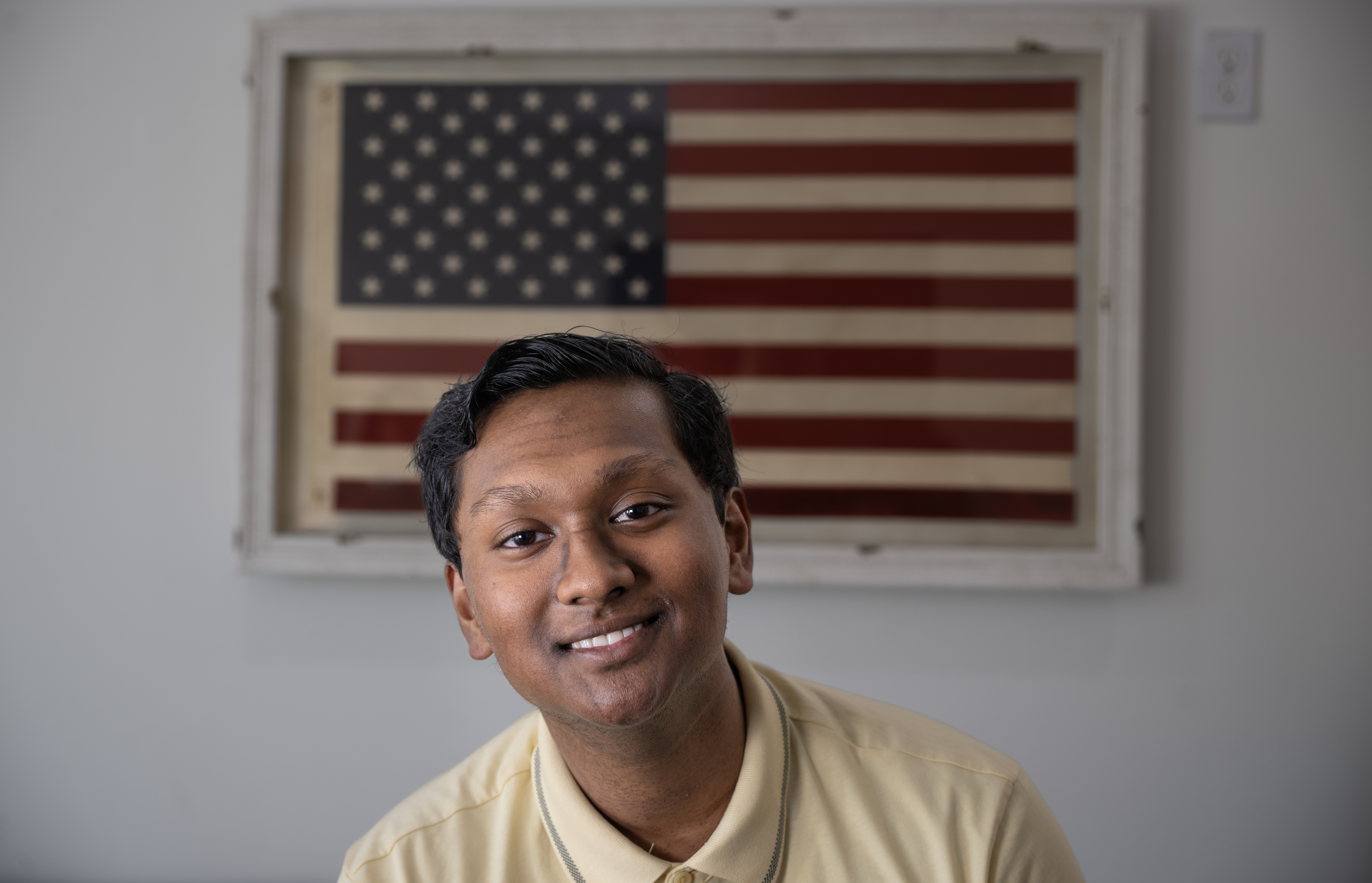 After skipping high school, 17-year-old Amalvin Fritz of Irvine will...