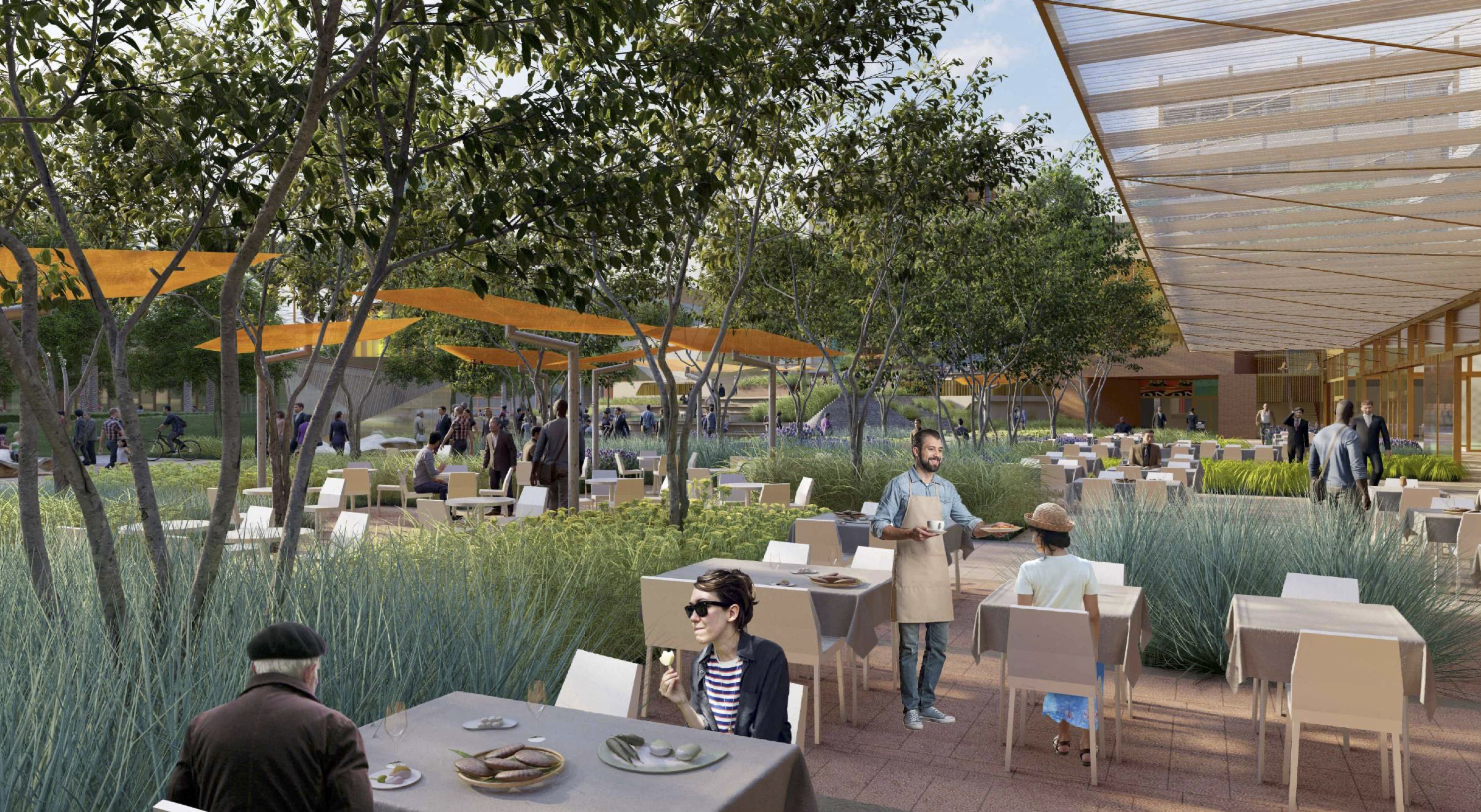 A rendering of Urban Park, part of the OCVibe development...