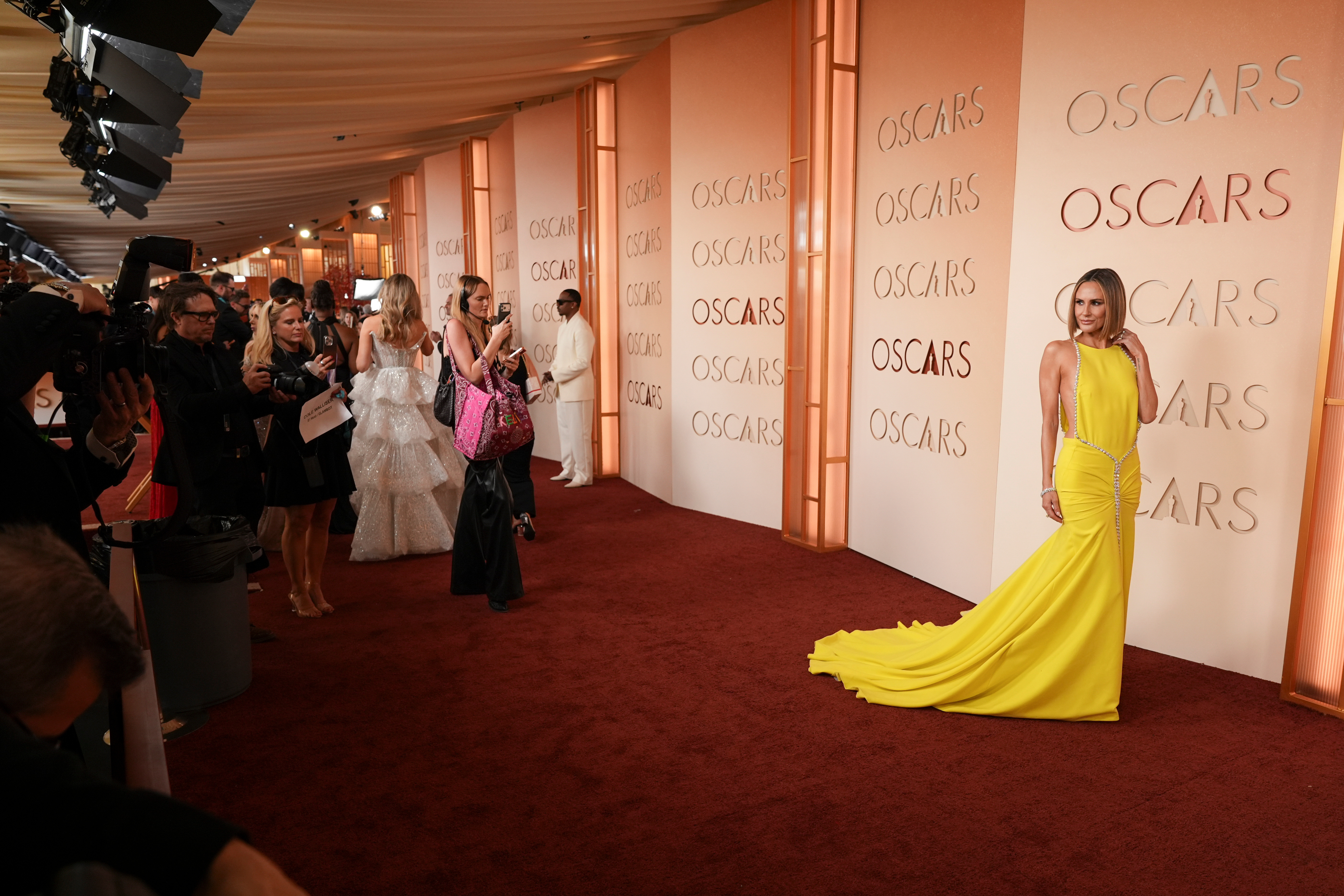 Keltie Knight arrives at the Oscars on Sunday, March 15,...