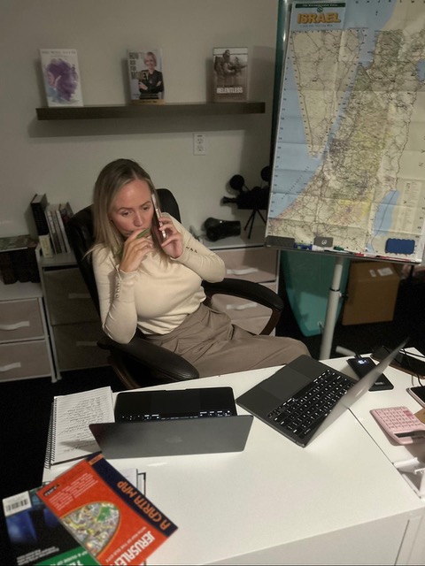 Alana and Dean Stott, of Rancho Mission Viejo, are helping...