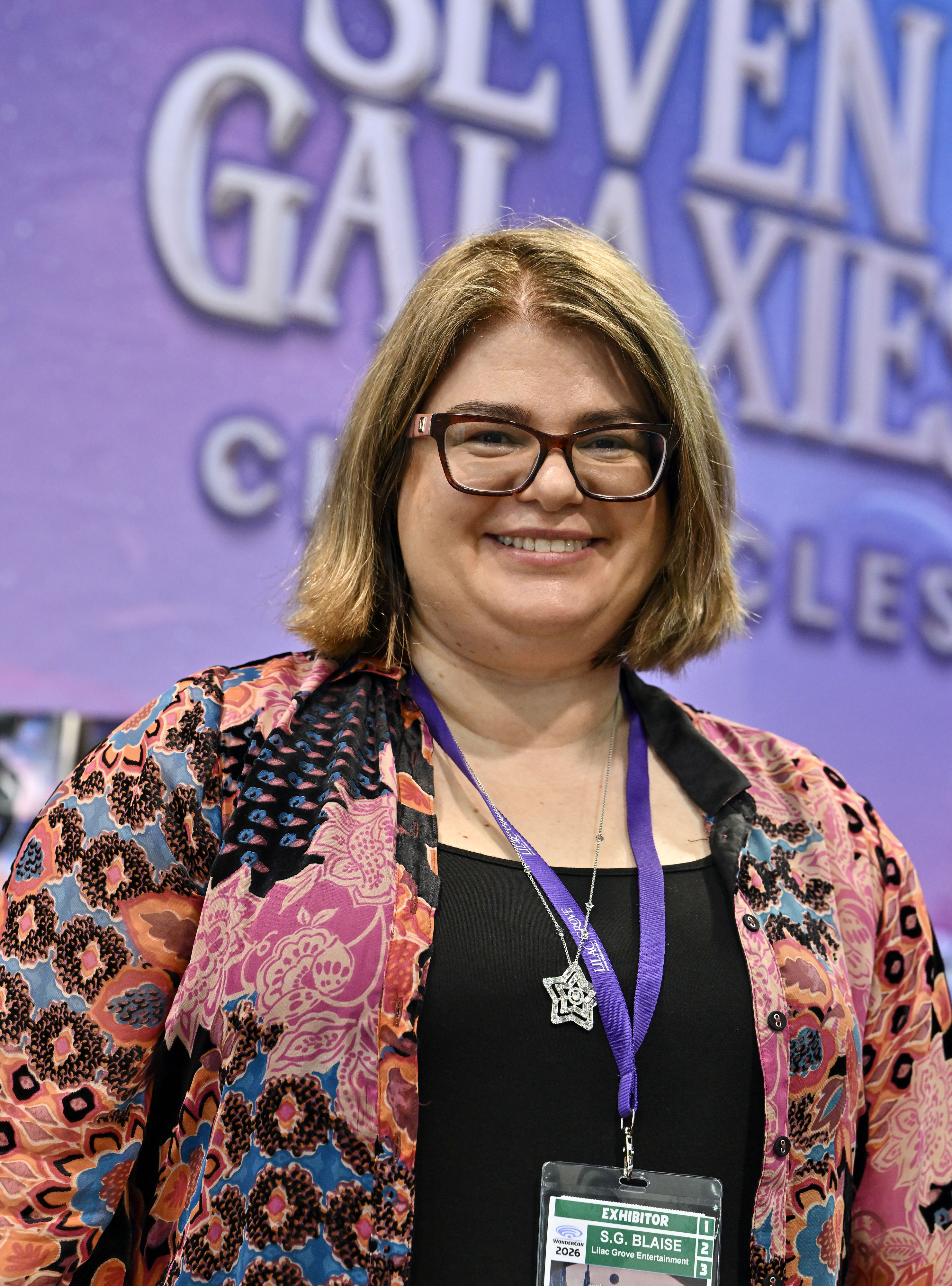 Fantasy author S.G. Blaise during WonderCon at the Anaheim Convention...