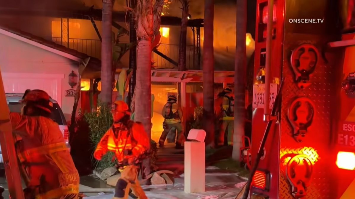 Suspect arrested in connection with fire that killed two in San Marcos – NBC 7 San Diego