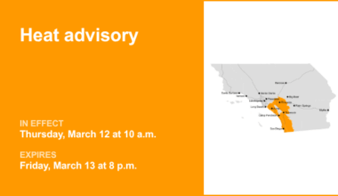 Orange County placed under a heat advisory Thursday and Friday – Orange County Register