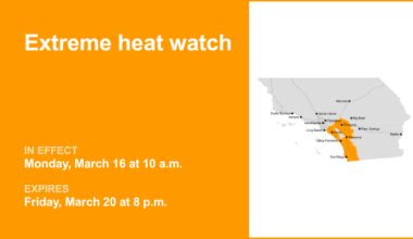 Orange County placed under an extreme heat watch from Monday to Friday – Orange County Register