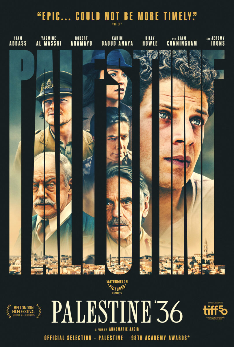Palestine '36 film poster