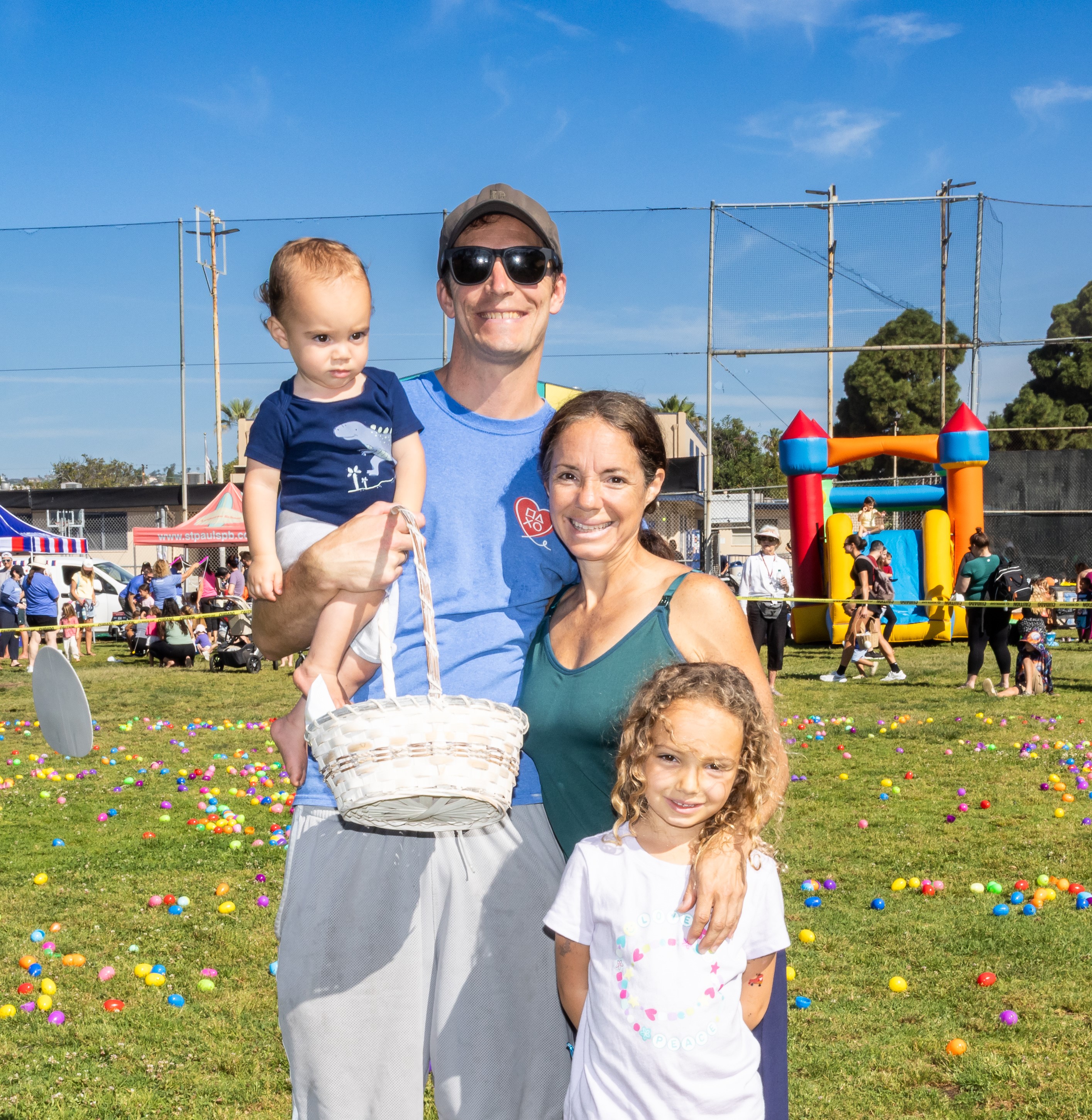 Michael and Tony Hegedus, Anita Intorre and Grace Hegedus at...