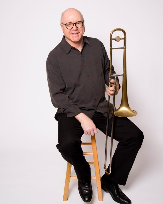 Trombonist Alex Iles will be the guest musician during Coastal Communities Concert Band's 43rd anniversary performance on March 7. (Diane Allancraig)
