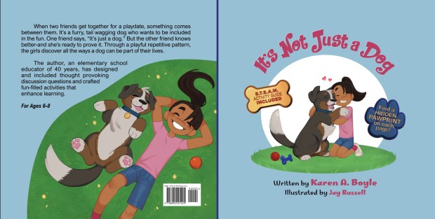 Karen Boyle's "It's Not Just a Dog" book includes a STEAM activity guide. (Courtesy Karen Boyle)