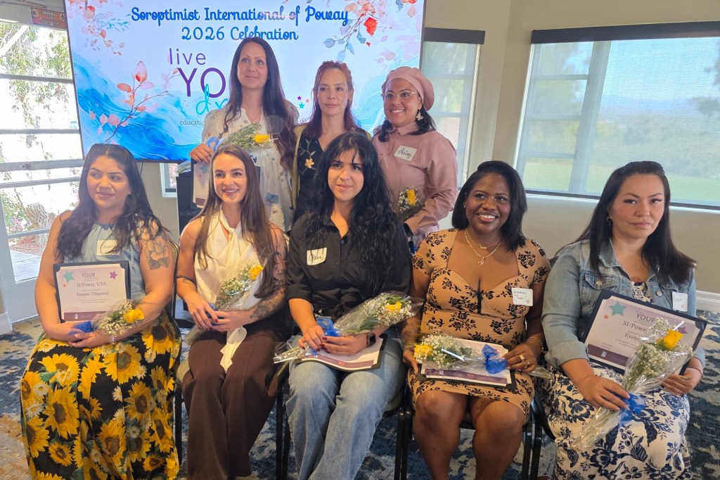 Soroptimist International of Poway awards $25K to 15 women – San Diego Union-Tribune
