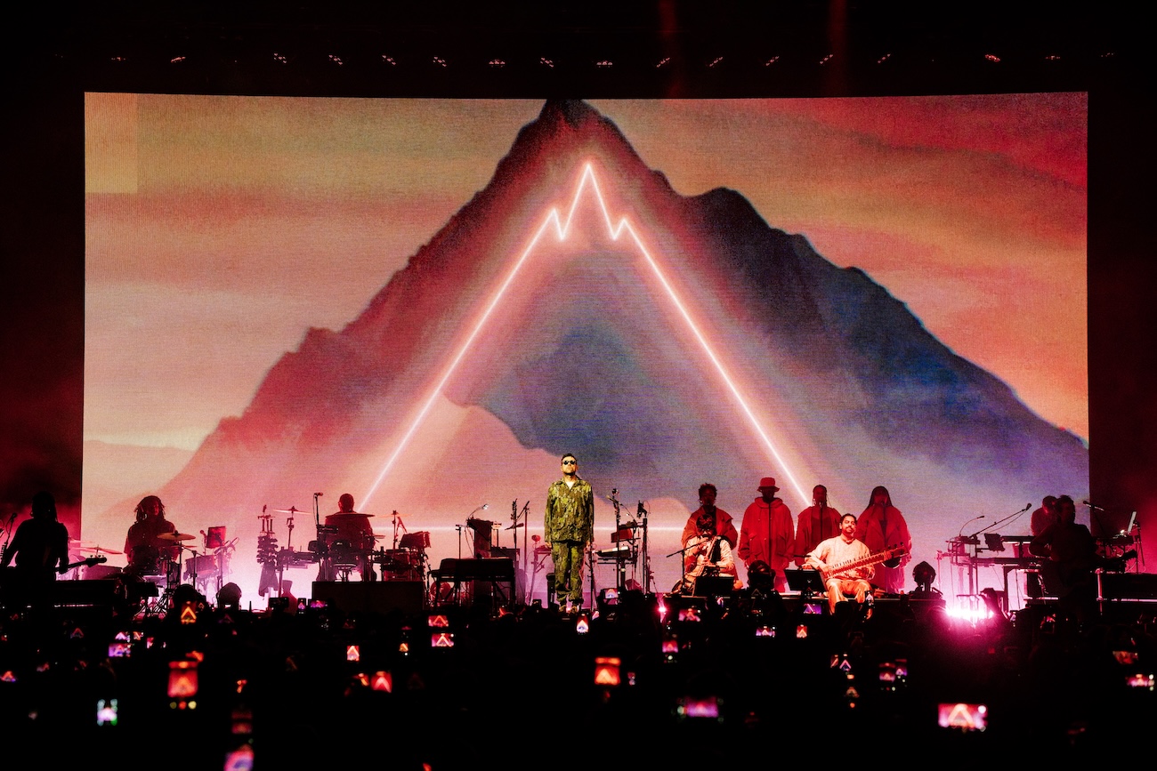 Gorillaz performing at night two of their Hollywood Palladium residency on Feb. 24, 2026.