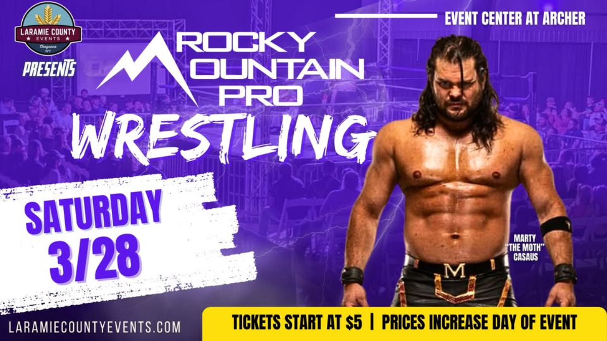 Cheyenne Happenings (3/27, 3/28): Pro Wrestling, 1984, Hotel California, more