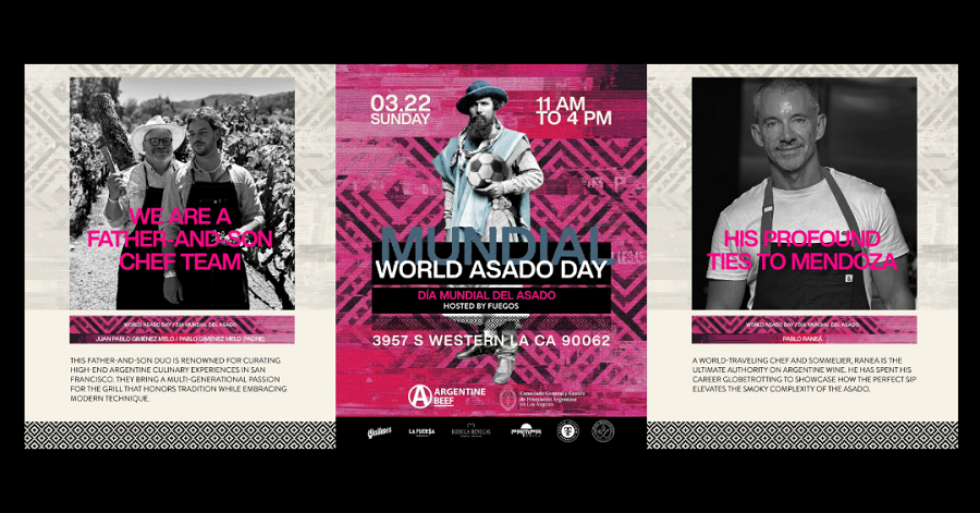 Fuegos LA Hosts World Asado Day Feast Featuring Argentine Grilling and Wine Pairings