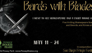 Poway Shakespeare Launches First Season with BARDS WITH BLADES