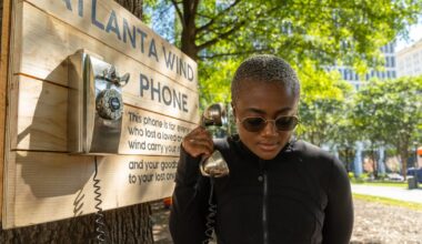 Atlanta Wind Phone a natural fit in permanent home at Oakland Cemetery