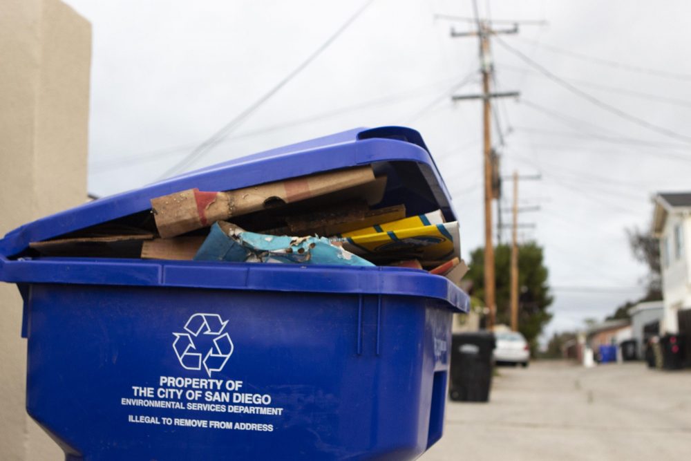 San Diego to begin delivering new recycling bins Wednesday