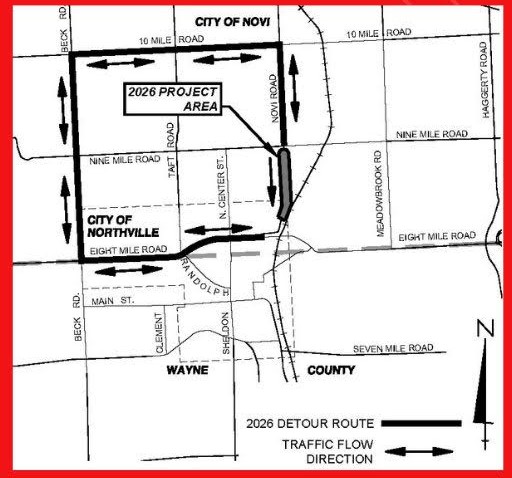 Novi Road project set to start on Monday – The Oakland Press