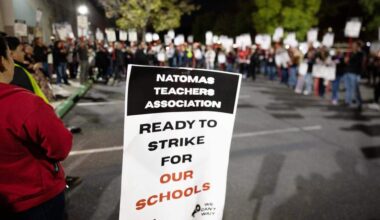 Natomas teachers in Sacramento CA to strike amid stalled talks