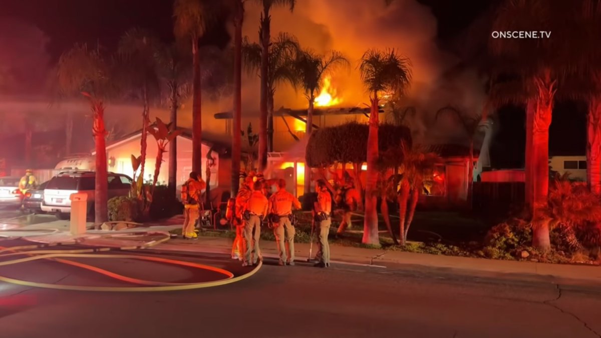 Two found dead in San Marcos house fire – NBC 7 San Diego
