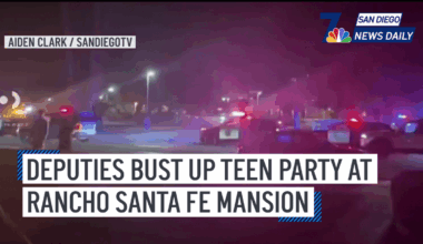 Deputies bust up teen party at Rancho Santa Fe mansion