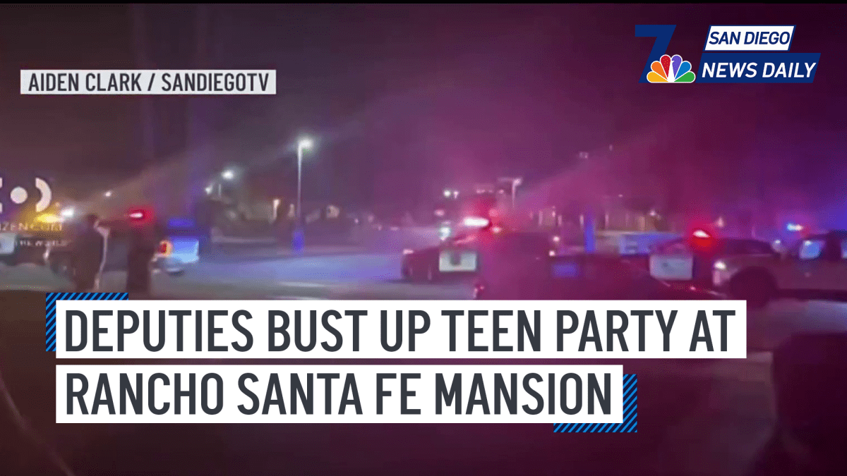 Deputies bust up teen party at Rancho Santa Fe mansion