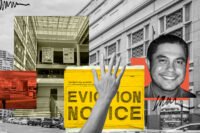 Executive Order Bar & Grill and owner John Eric Sanchez and the San Francisco Centre Mall