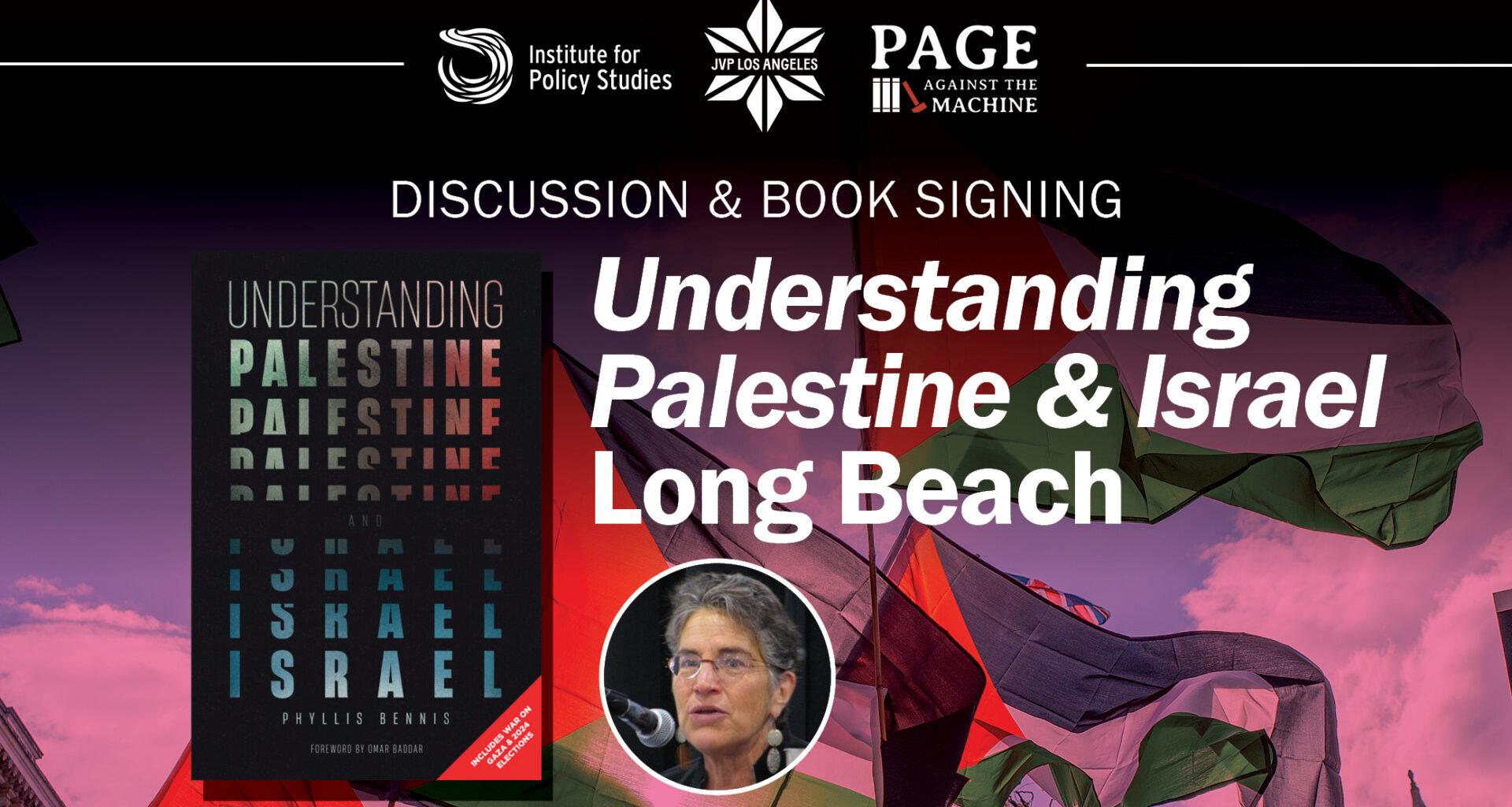 Talk and Book Signing: Understanding Palestine and Israel in Long Beach