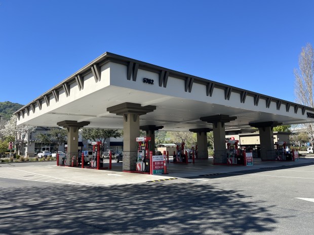 Safeway Fuel Station at 6782 Bernal Avenue in Pleasanton, seen on March 12, 2026. (George Avalos/Bay Area News Group)