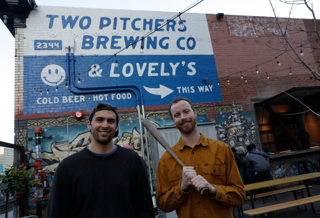 Two Pitchers founders left baseball behind and hit home runs with their Oakland brewery – East Bay Times