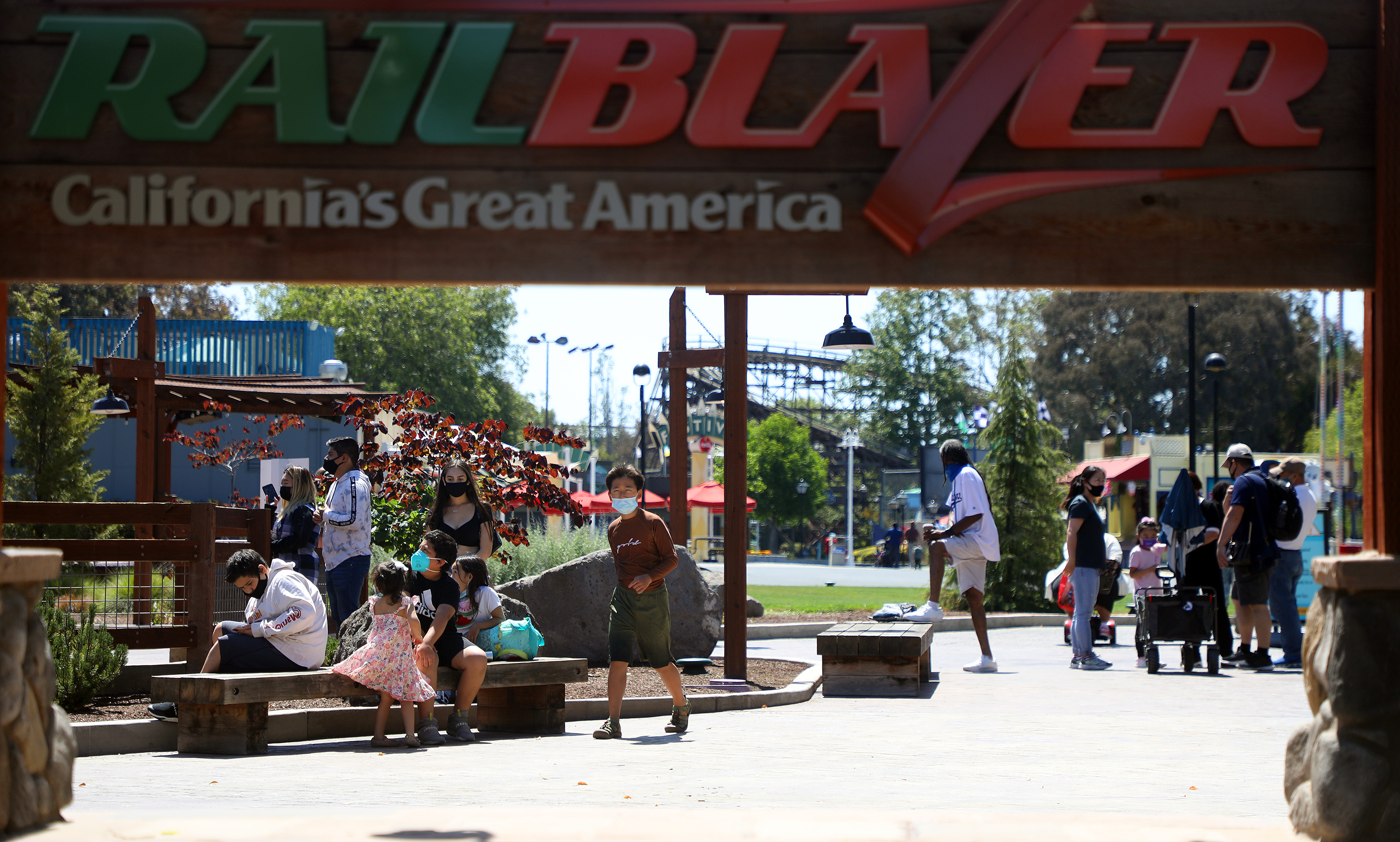 SANTA CLARA, CA - MAY 23: Guests are photographed inside...