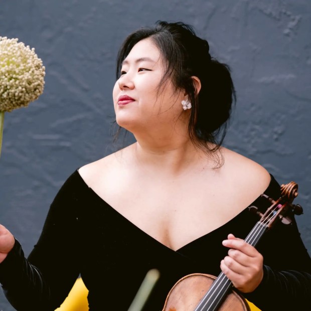 California Symphony concertmaster Jennifer Cho will be a featured performer when the orchestra performs Arvo Pärt's 1977 "Tabula Rasa." (Courtesy of Jennifer Cho)