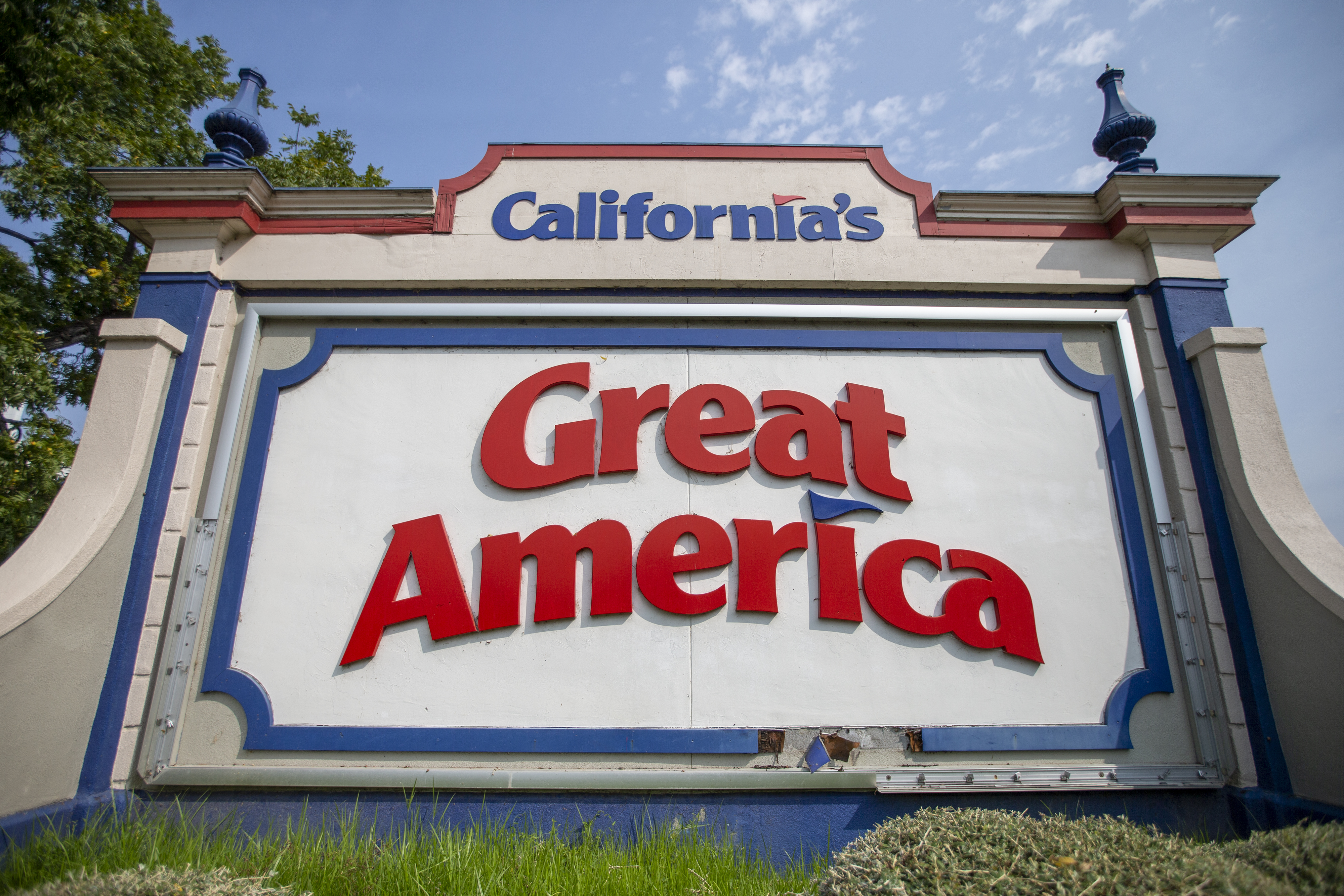 SANTA CLARA, CA - SEPTEMBER 17: California's Great America remains...