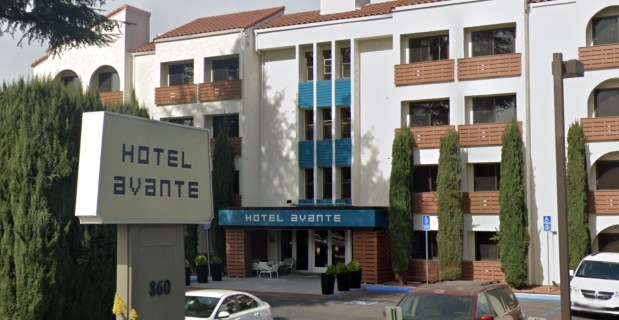 Hotel Avante, a 91-room hotel at 860 E. El Camino Real, Mountain View. Google Maps