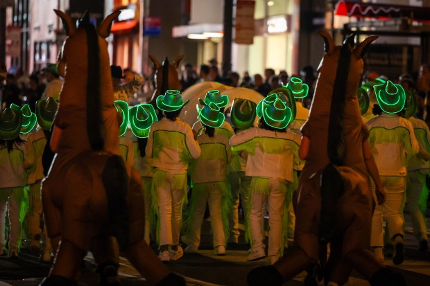 Youngsters take part in the Chinese New Year Parade celebrating the Year of the Horse in San Francisco, Calif., on Saturday, March 7, 2026. (Ray Chavez/Bay Area News Group)