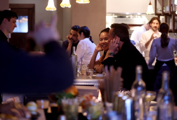 Patrons dine at Bar Panisse on Shattuck Avenue in Berkeley, Calif., on Monday, Feb. 23, 2026. The restaurant is the latest project from Alice Waters, the California chef who helped start the slow food farm-to-table movement. (Jane Tyska/Bay Area News Group)