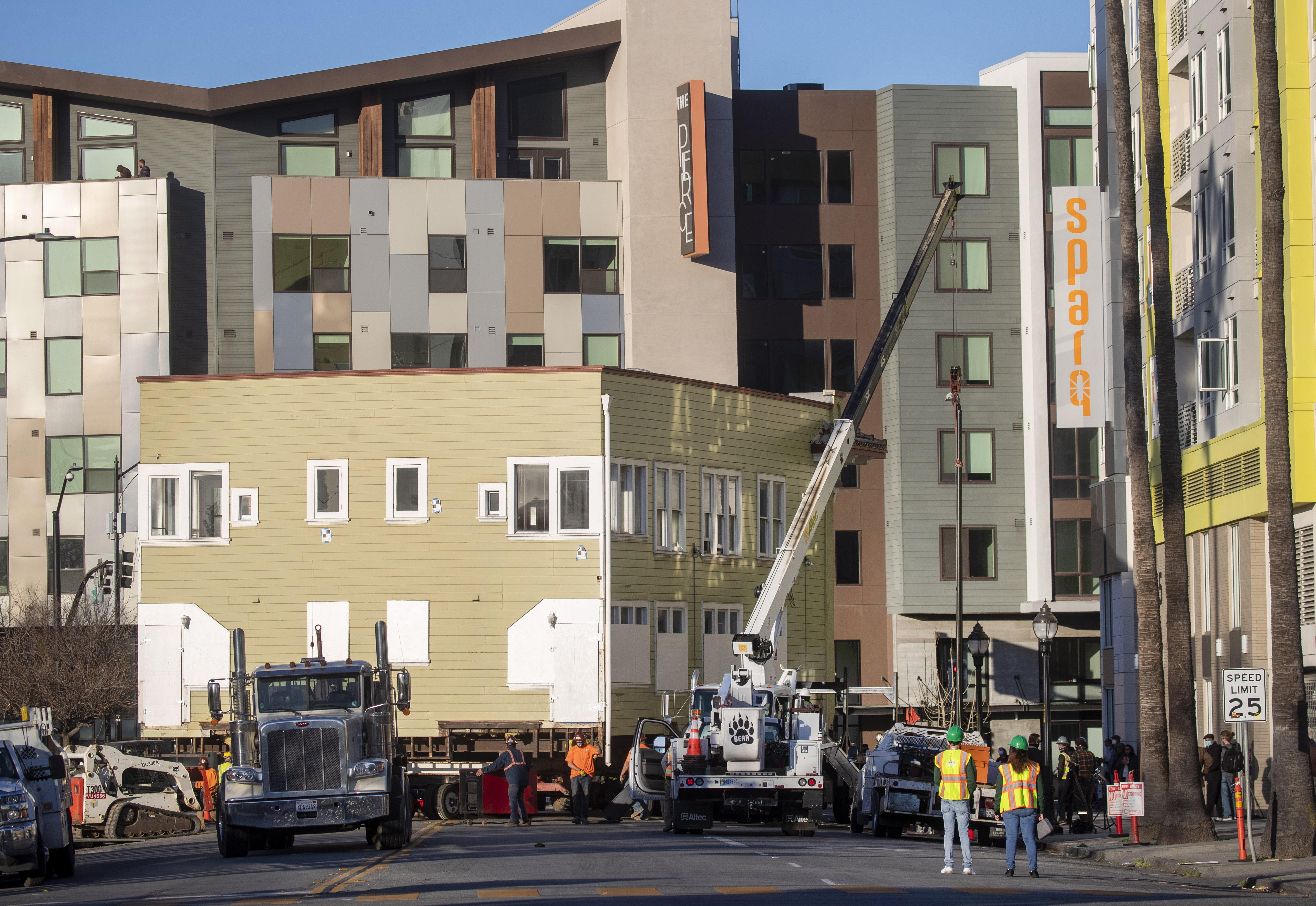 SAN JOSE, CA – March 28: The century-old Pallesen apartment...
