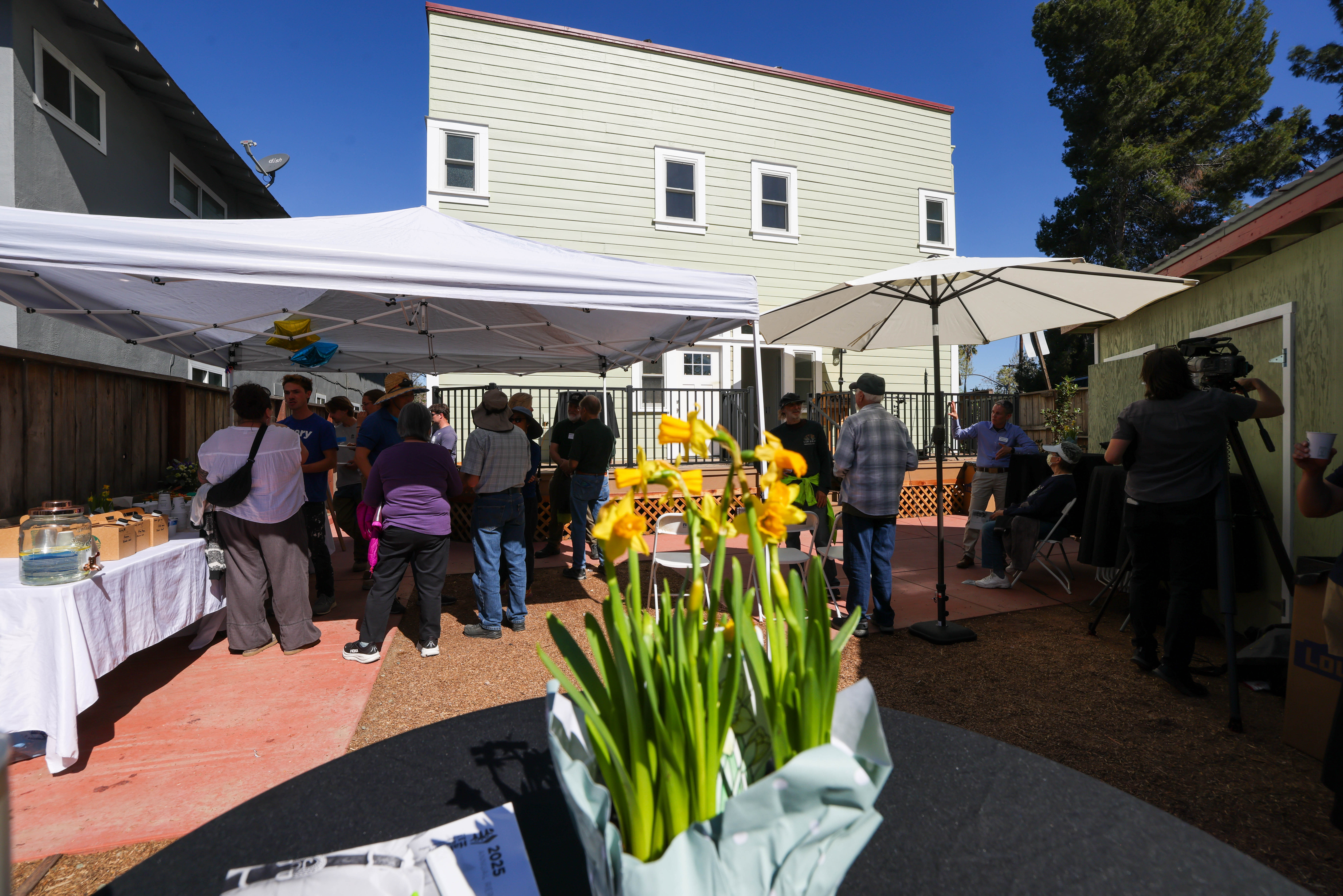 County of Santa Clara officials, guests and Habitat for Humanity...