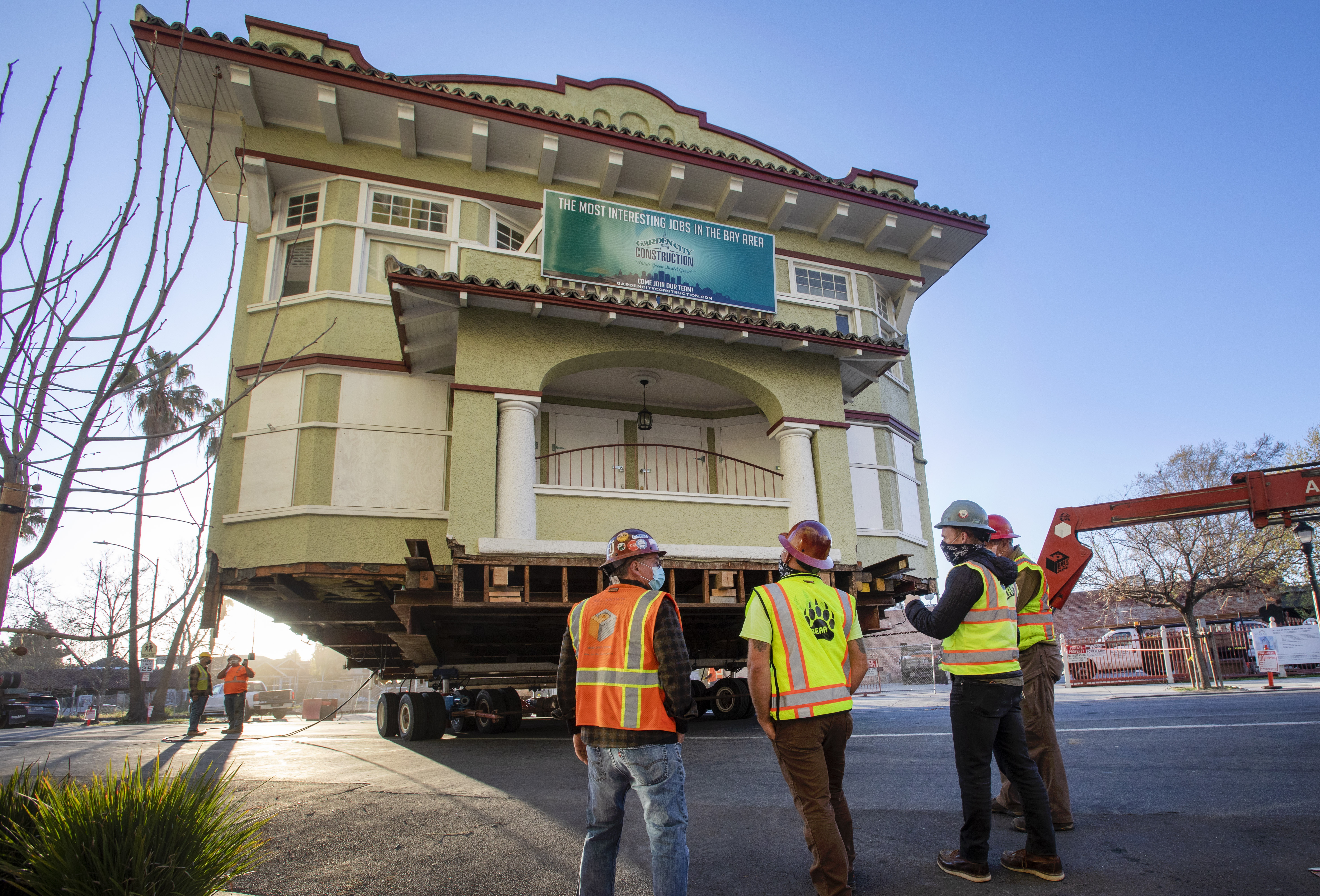 SAN JOSE, CA – March 28: The century-old Pallesen apartment...