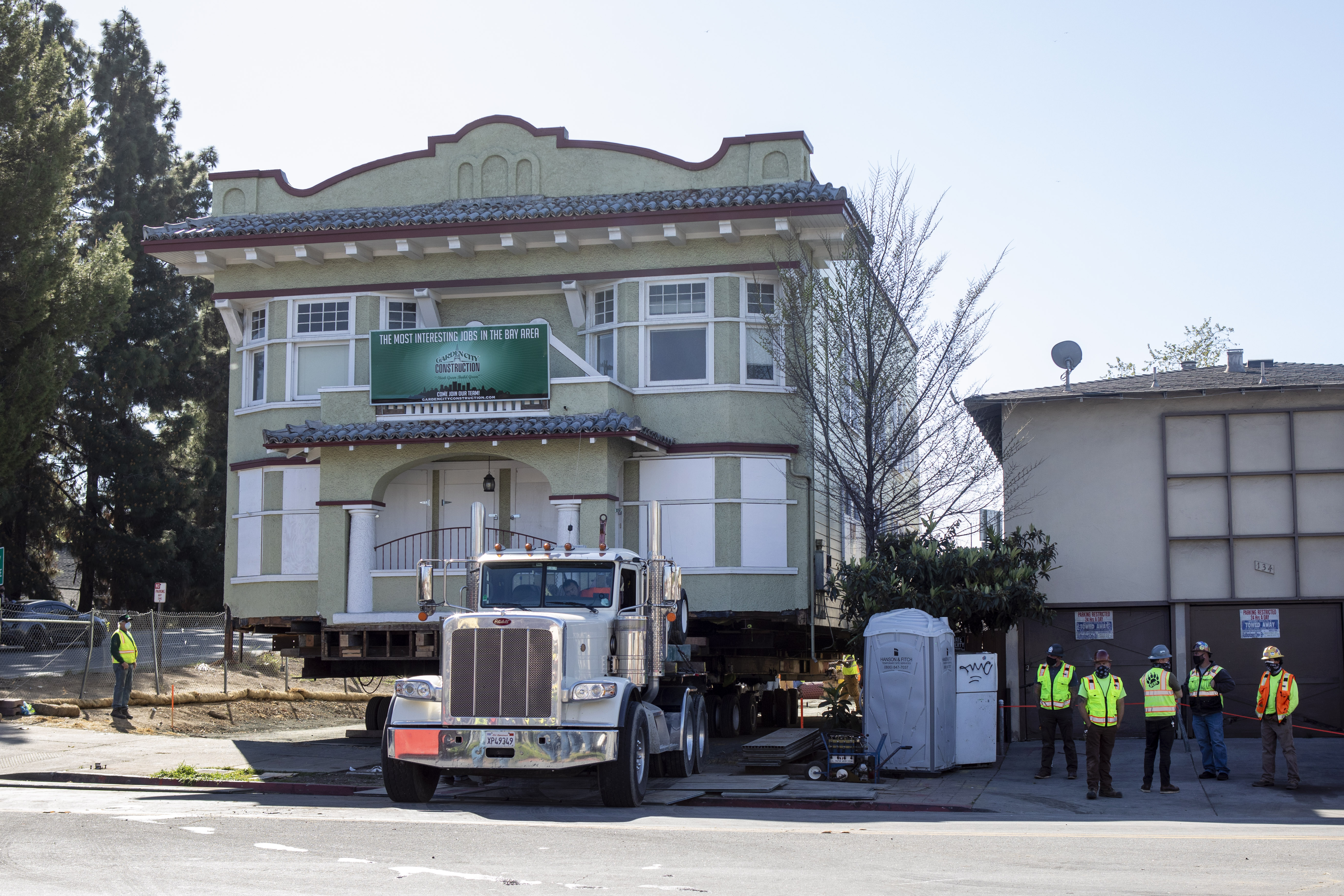 SAN JOSE, CA – March 28: The century-old Pallesen apartment...