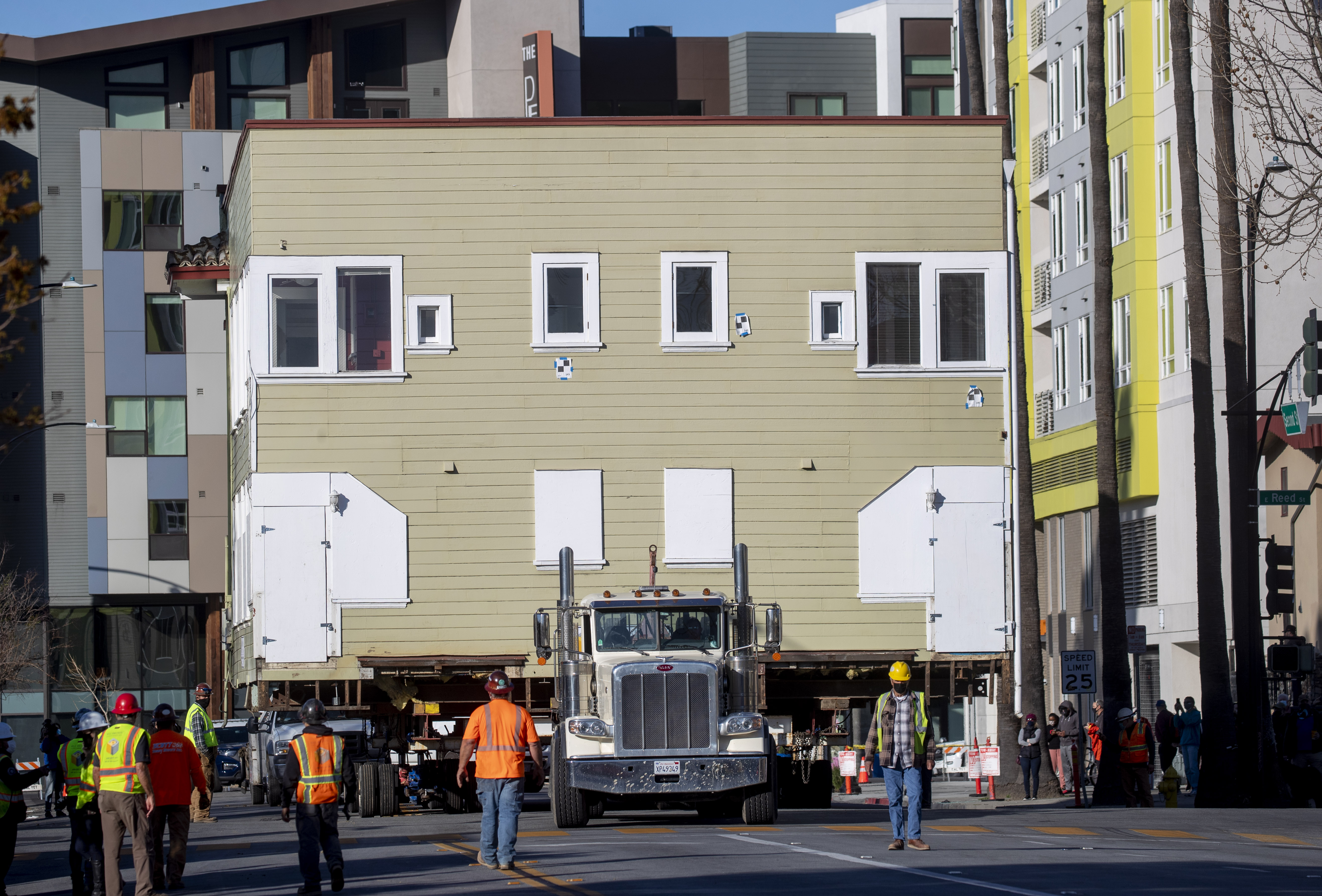SAN JOSE, CA - March 28: The century-old Pallesen apartment...
