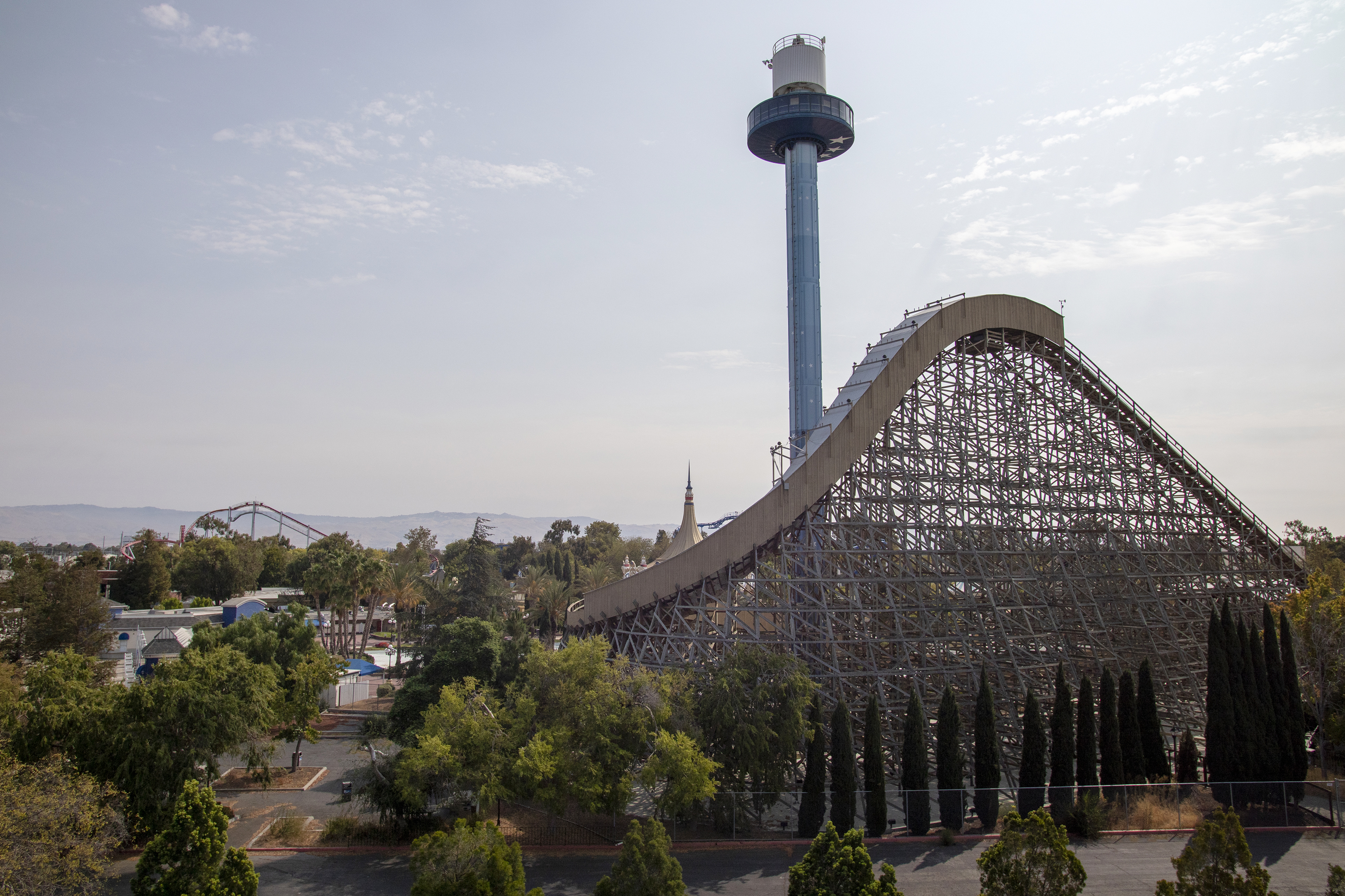 California's Great America near LeviÃs Stadium in Santa Clara.Ã (Anda...
