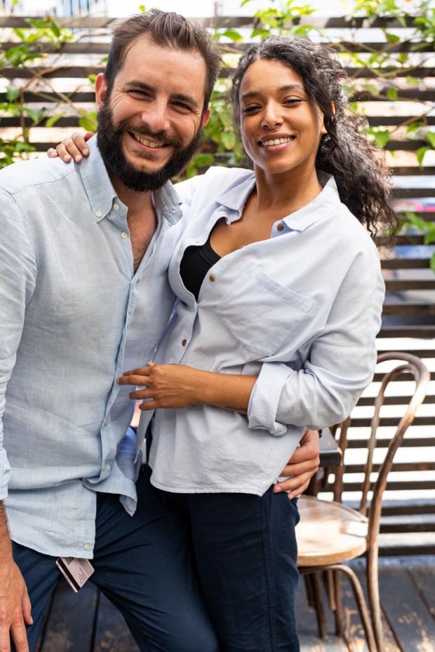 Niccòlo Angius (left) and Cesarina Mezzoni are the owners of Italian restaurants Cesarina, in Point Loma Heights, and Elvira in Ocean Beach. (Cesarina Group)