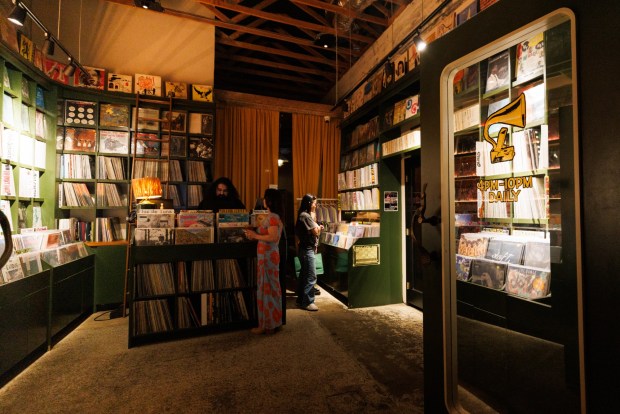 Folk Arts Rare Records, a record shop inside Part Time Lover in North Park on Friday, Feb. 27, 2026. (Kristian Carreon / The San Diego Union-Tribune)