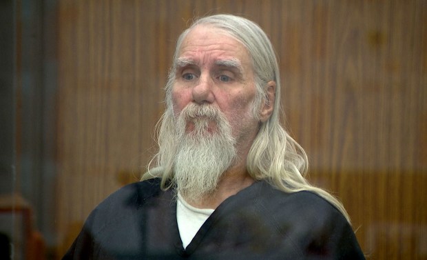 Vista CA_3_19_26_Michael Burke, 70, was arraigned in Vista Court Thursday afternoon. He is accused of murder and assault with a deadly weapon in the shootings of two men in Fallbrook on Monday night. Pool photo by Spencer Thornburg/Fox5