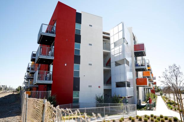 Iris at San Ysidro was received $2.3 million from inclusionary housing fees. (Meg McLaughlin / The San Diego Union-Tribune)
