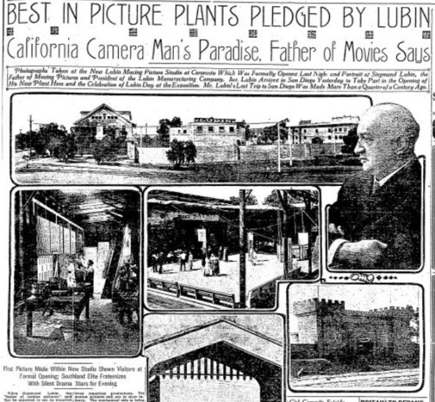 The San Diego Union on Sept. 25, 1915. (Union-Tribune Archive)